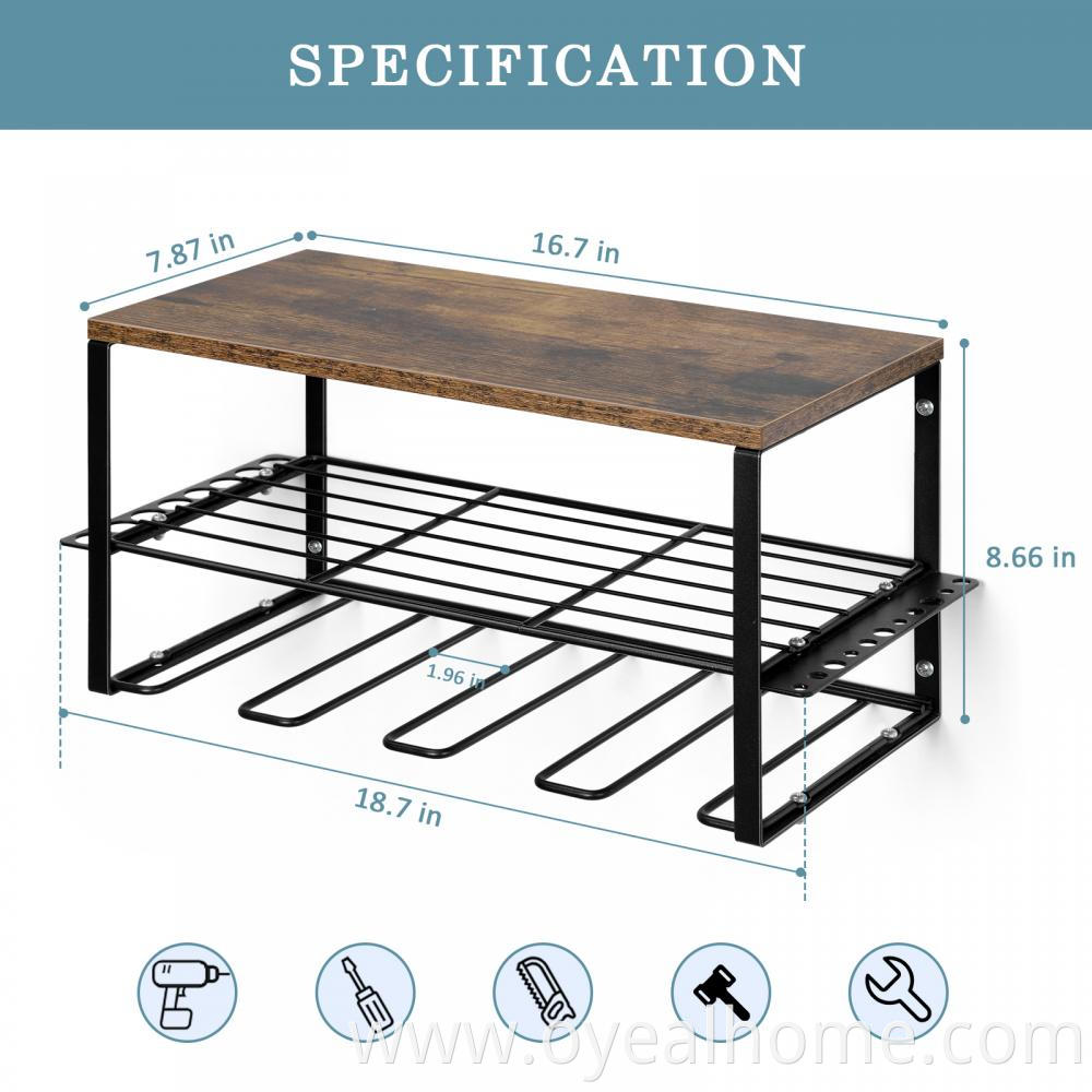 Power Tool Storage Rack